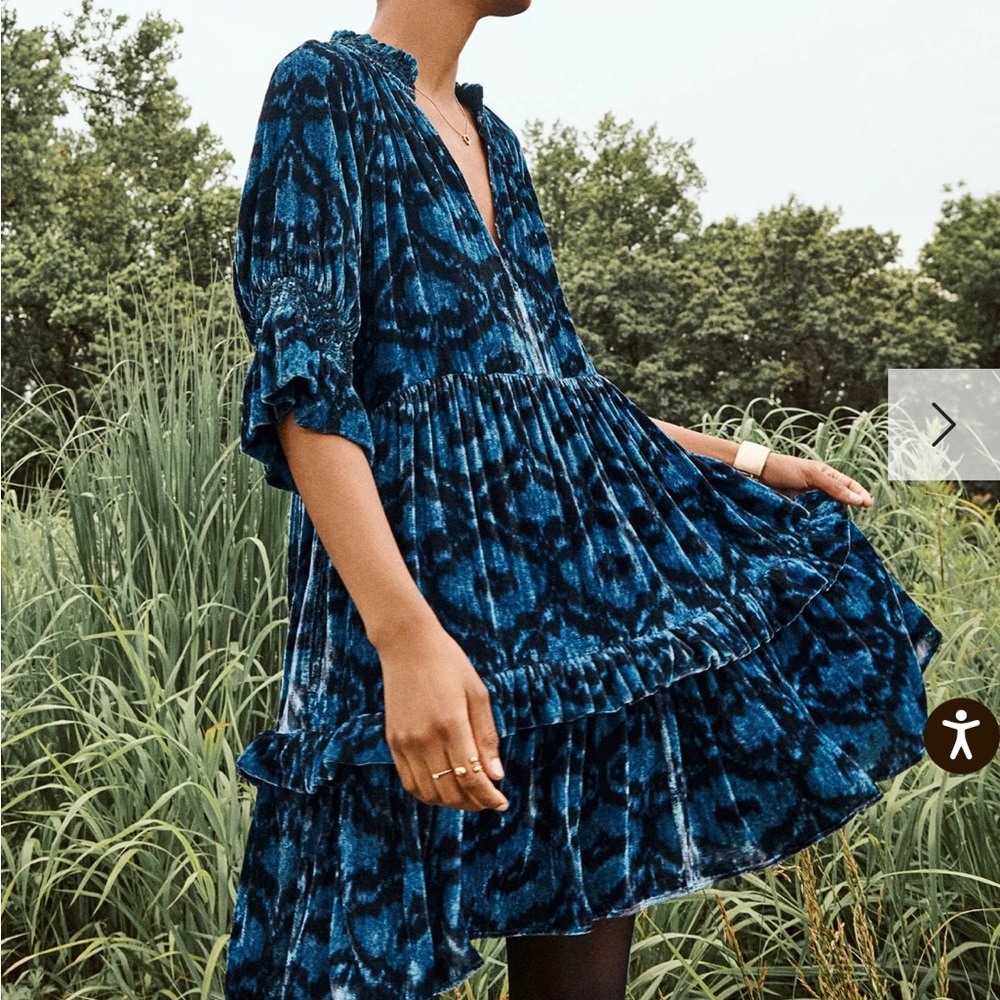 NWOT Figue Velvet Halima Dress Size Large retail $495